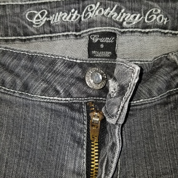 G-UNIT Clothing Co. Low Rise Dark Gray Jean's 9 - Picture 6 of 7